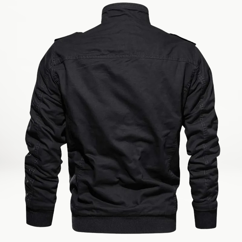 Men's Utility-style Winter Jacket With Insulated Lining—practical Outerwear For Workdays And Outdoor Activities In Cold Weather