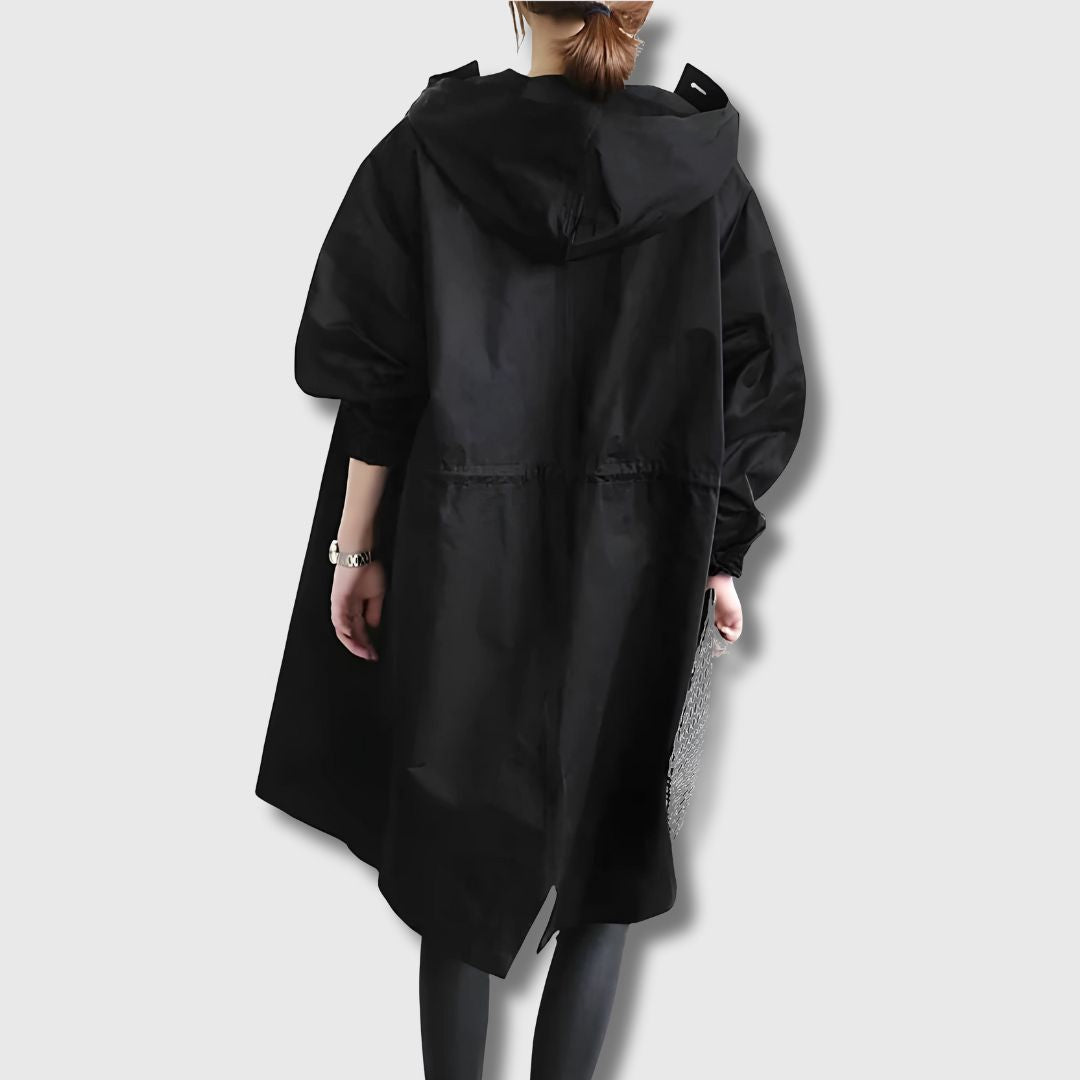 Amelia – Elegant Oversized Trench Coat for Women