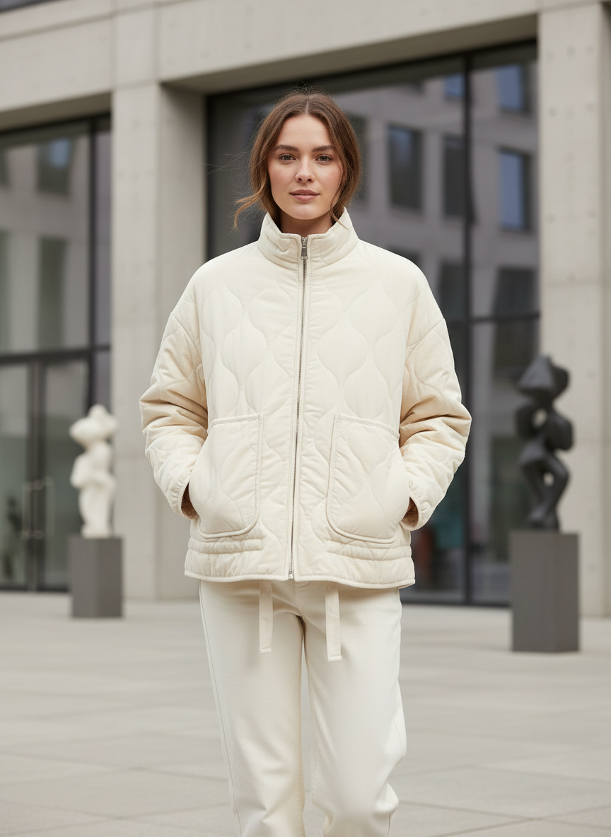 Vanessa – Modern Casual Quilted Jacket