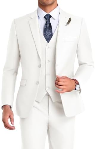 Men's Formal 3-piece Suit With An Elegant, Tailored Fit – A Stylish Suit Set For Weddings, Business, And Formal Occasions