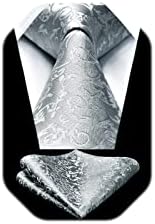 Men's Tie Set With A Paisley Jacquard Pattern – Elegant Formal Accessories For Weddings, Festive Events, And Special Occasions