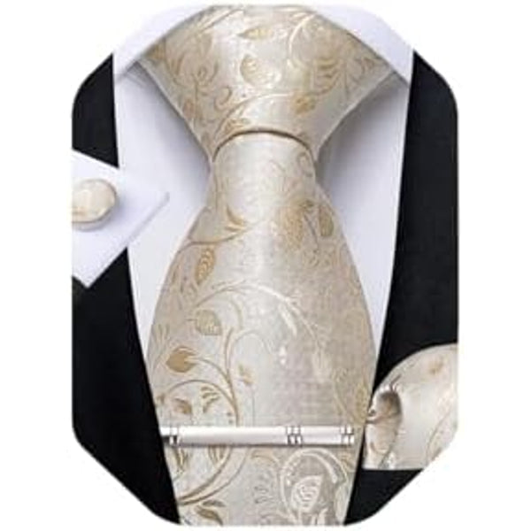 Men's Formal Paisley Tie – An Elegant Tie For Weddings, Parties, And Special Occasions