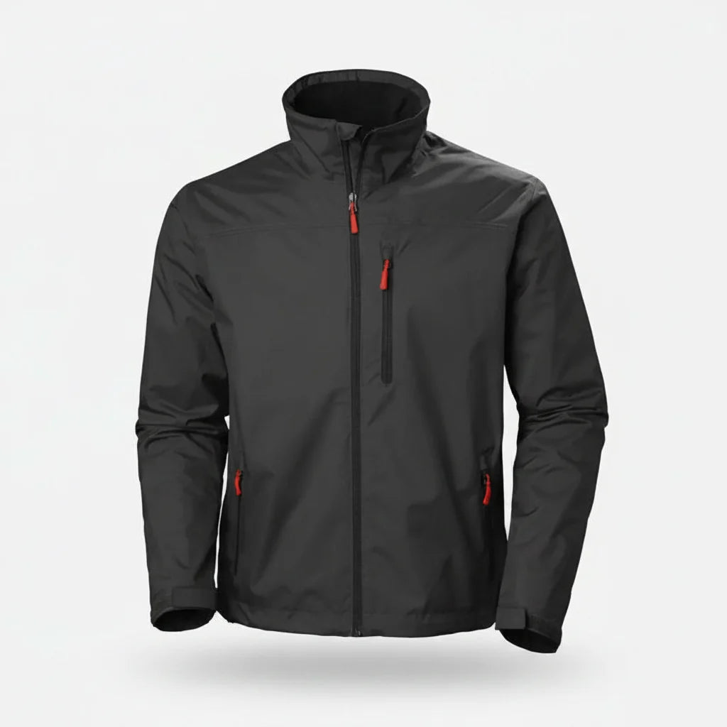 Men's Waterproof And Windproof Outdoor Jacket With A Breathable 2-layer Design – A Functional Jacket For Everyday Use, Adventures, And Outdoor Activities