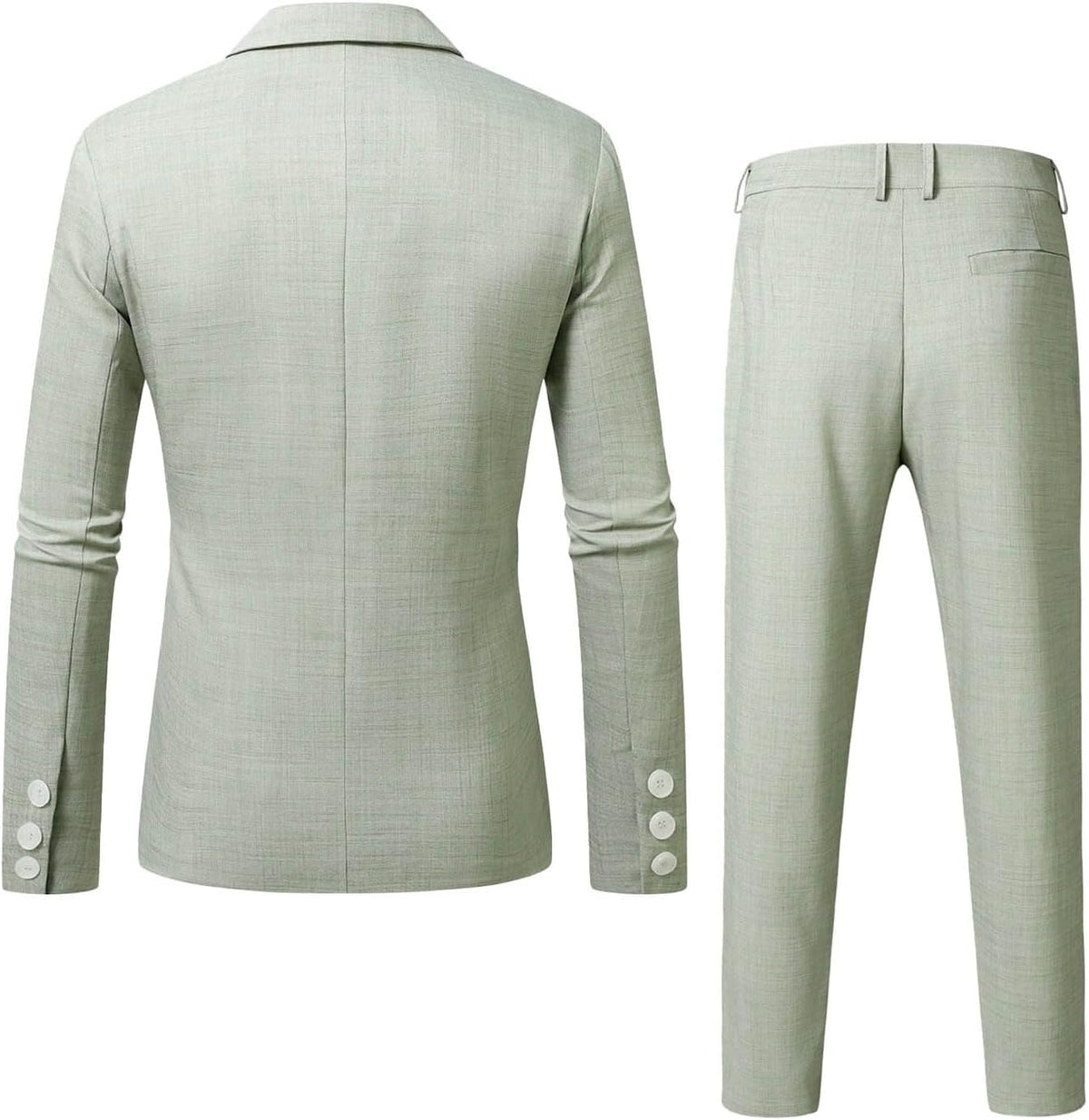 Men's Lightweight Two-piece Suit With An Elegant, Tailored Fit – A Stylish Suit Set For Weddings, Business, And Formal Occasions