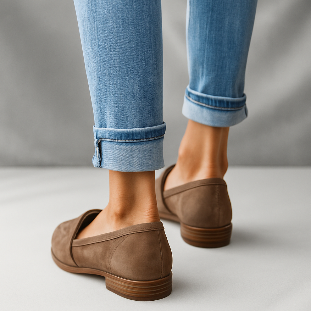 Livia | Women Minimalist Pointed Toe Slip On Loafers