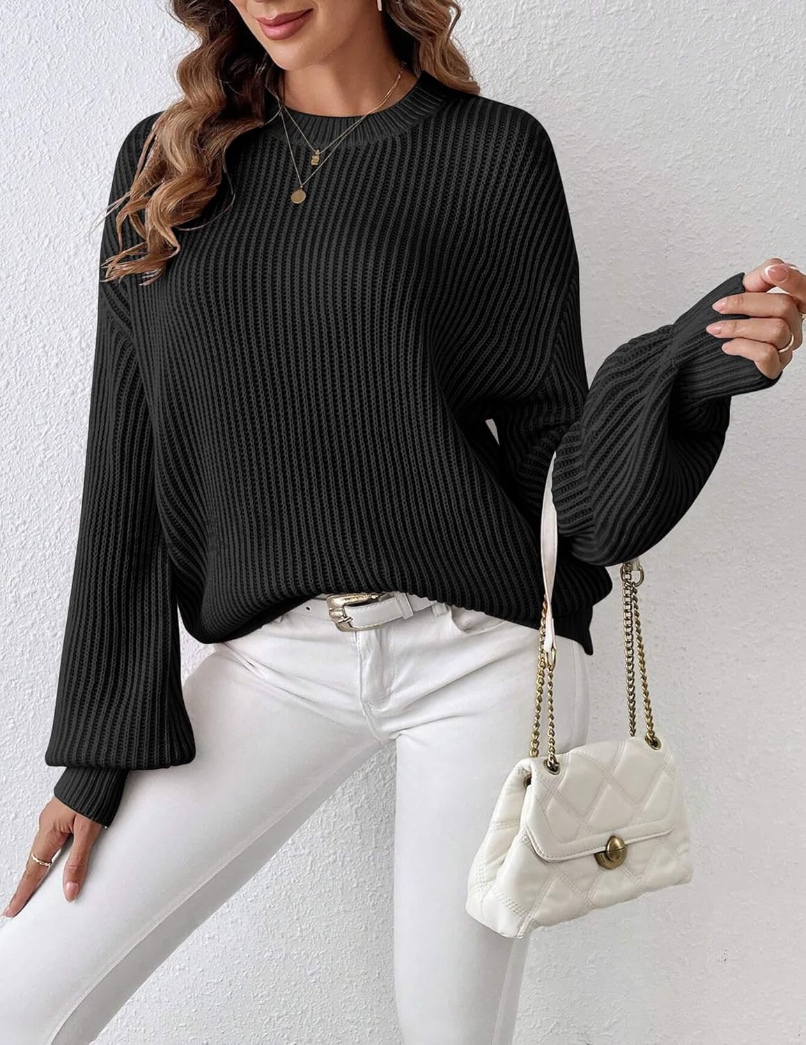 Palora – Women's Long Sleeve Colour Block Sweater