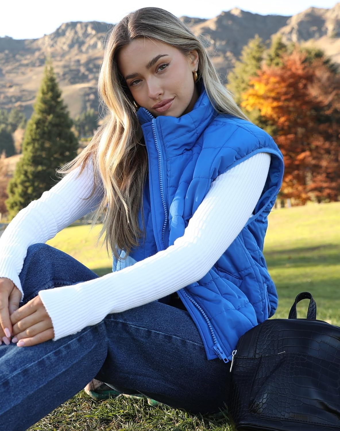 Pulentia – Women's Padded Gilet with Elegant Zip