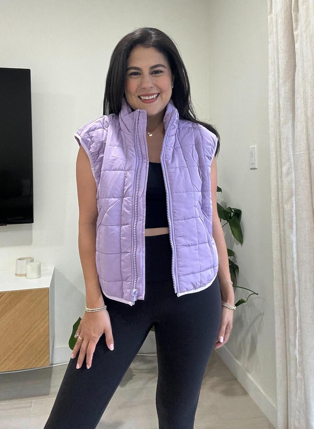 Pulentia – Women's Padded Gilet with Elegant Zip