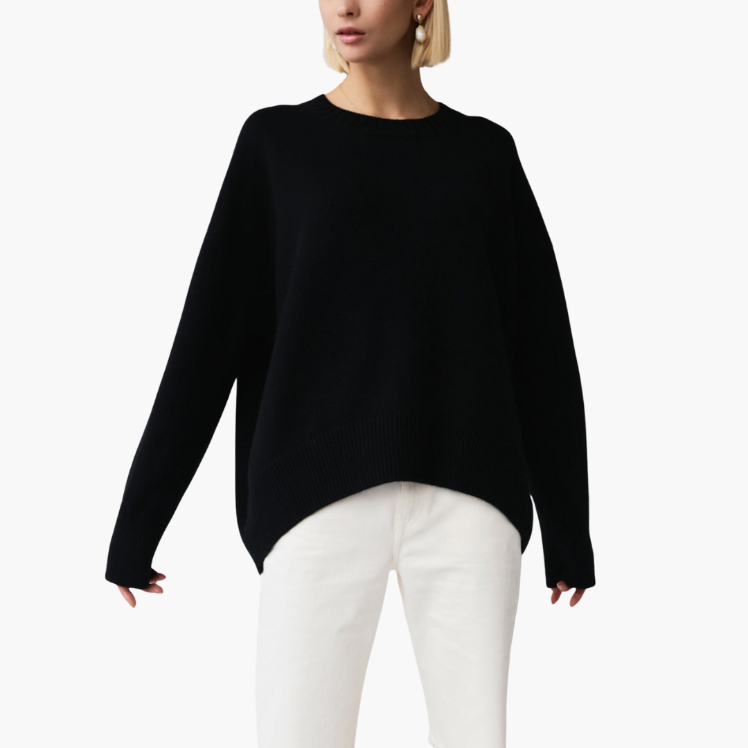 Katiah - Women's Oversized Sweater in Modern Style