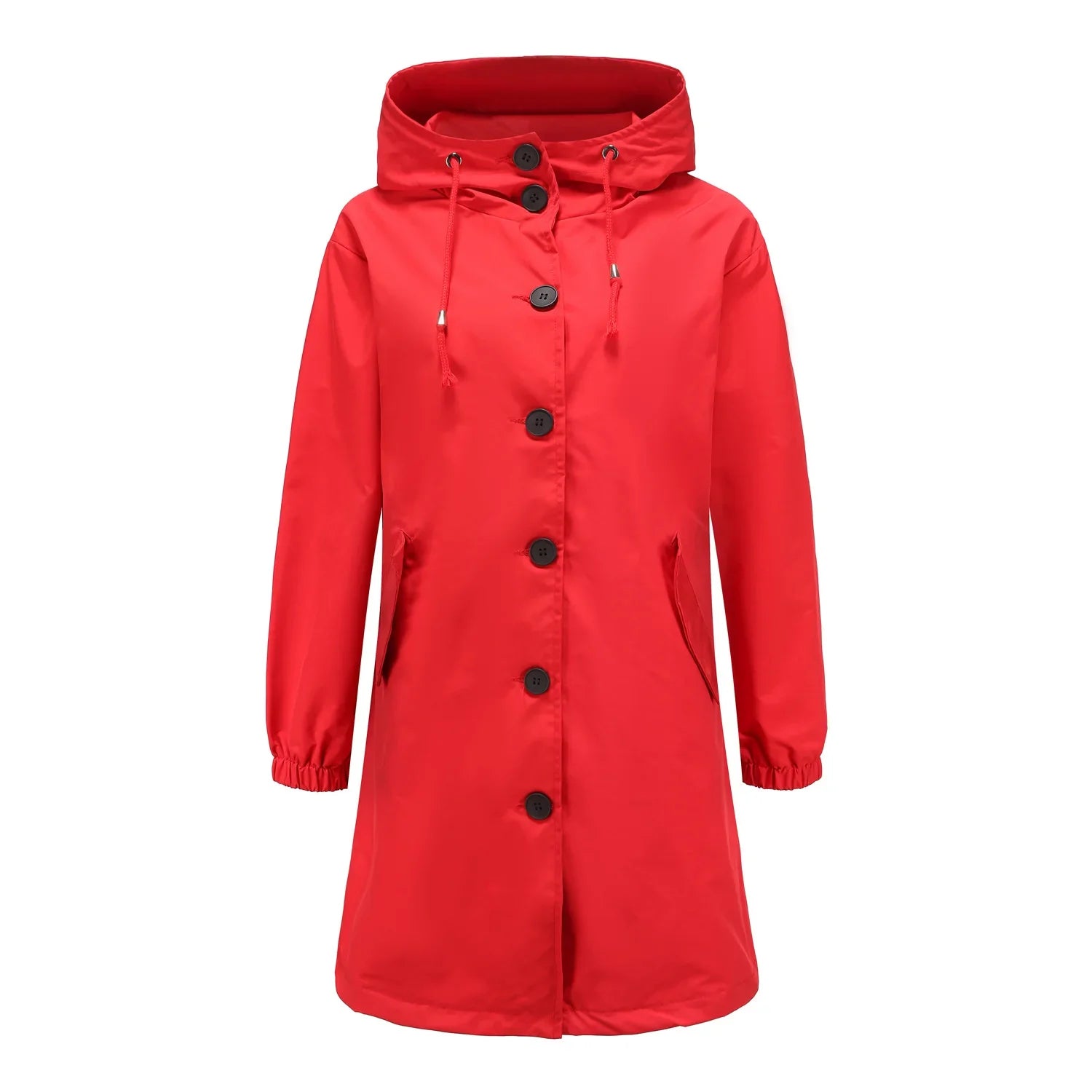 Anabella – Windproof Trench Coat with Hood for Women