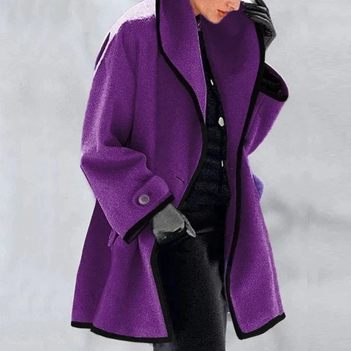 Aurora - Elegant Women's Coat with a Refined Line