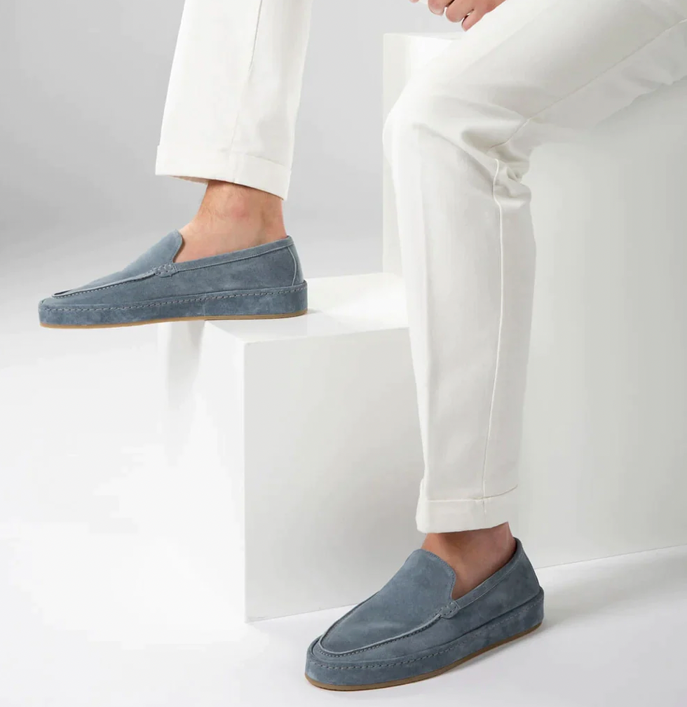 Men's Smart Casual Loafers - Soft Cushioned Slip-on Shoes For Comfortable Everyday Wear