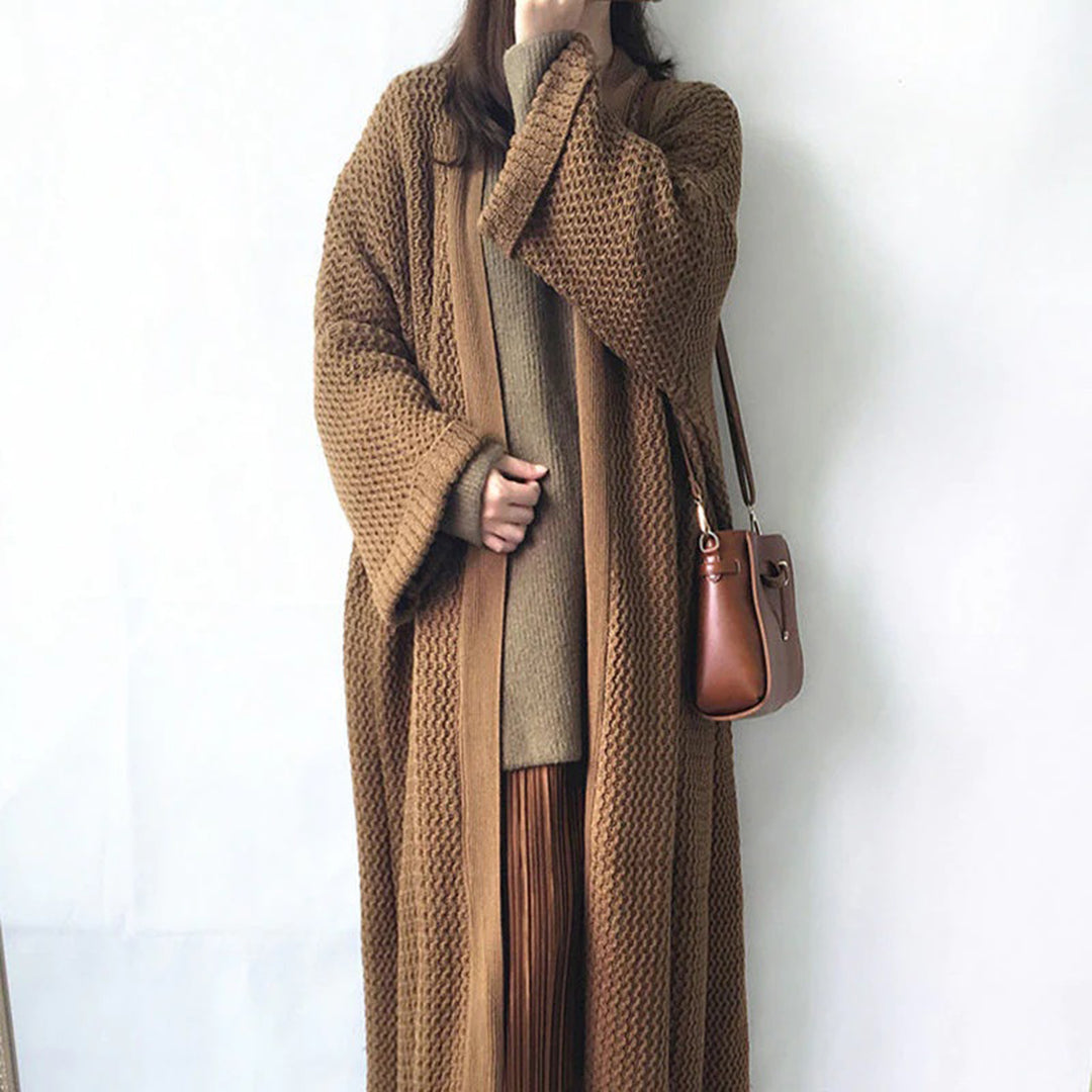 Morena - Elegant and Versatile Long Oversized Women's Cardigan