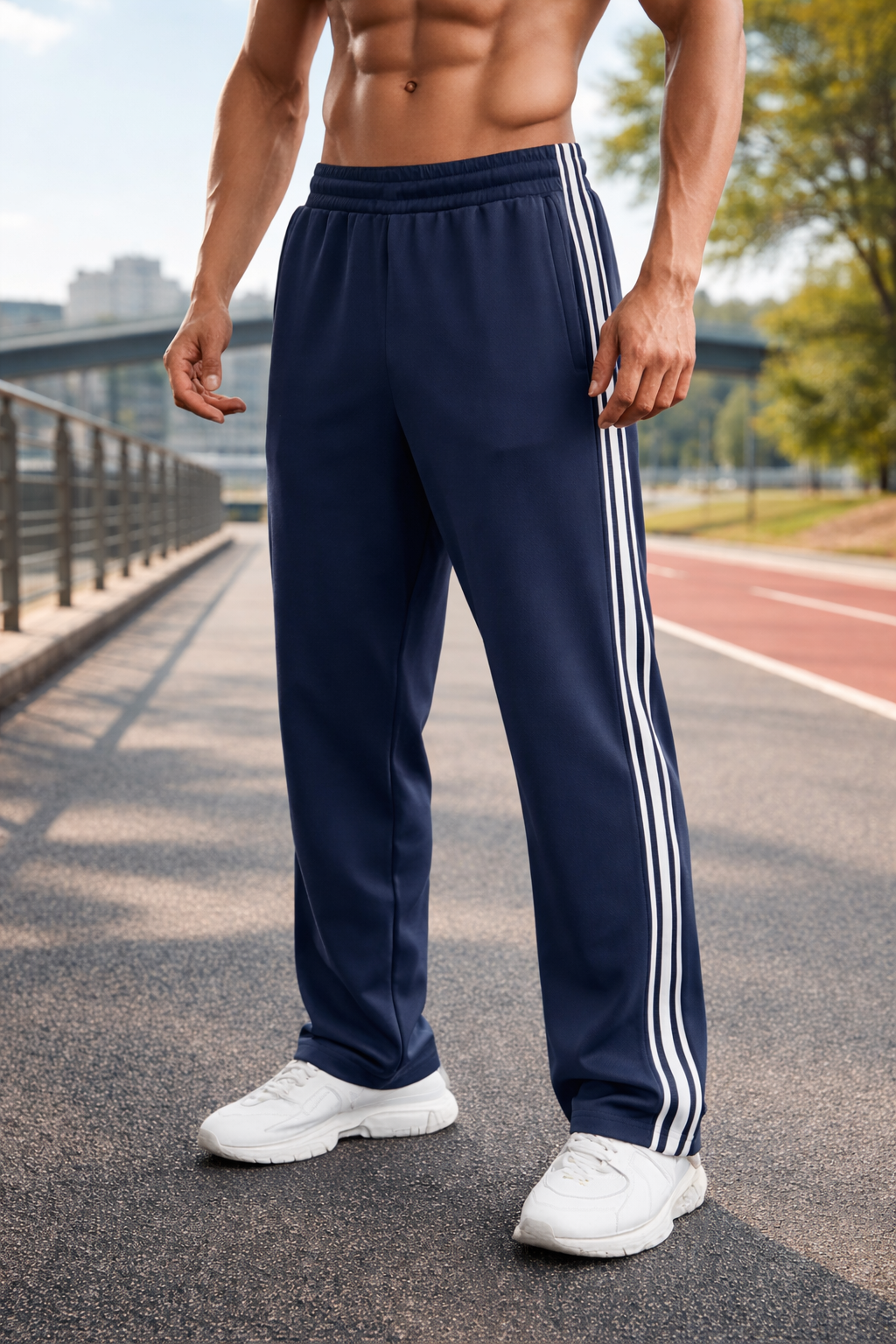 Men's Lightweight Athletic Pants With A Drawstring Waist – Breathable Workout Pants For Sports, Everyday Wear, And Leisure