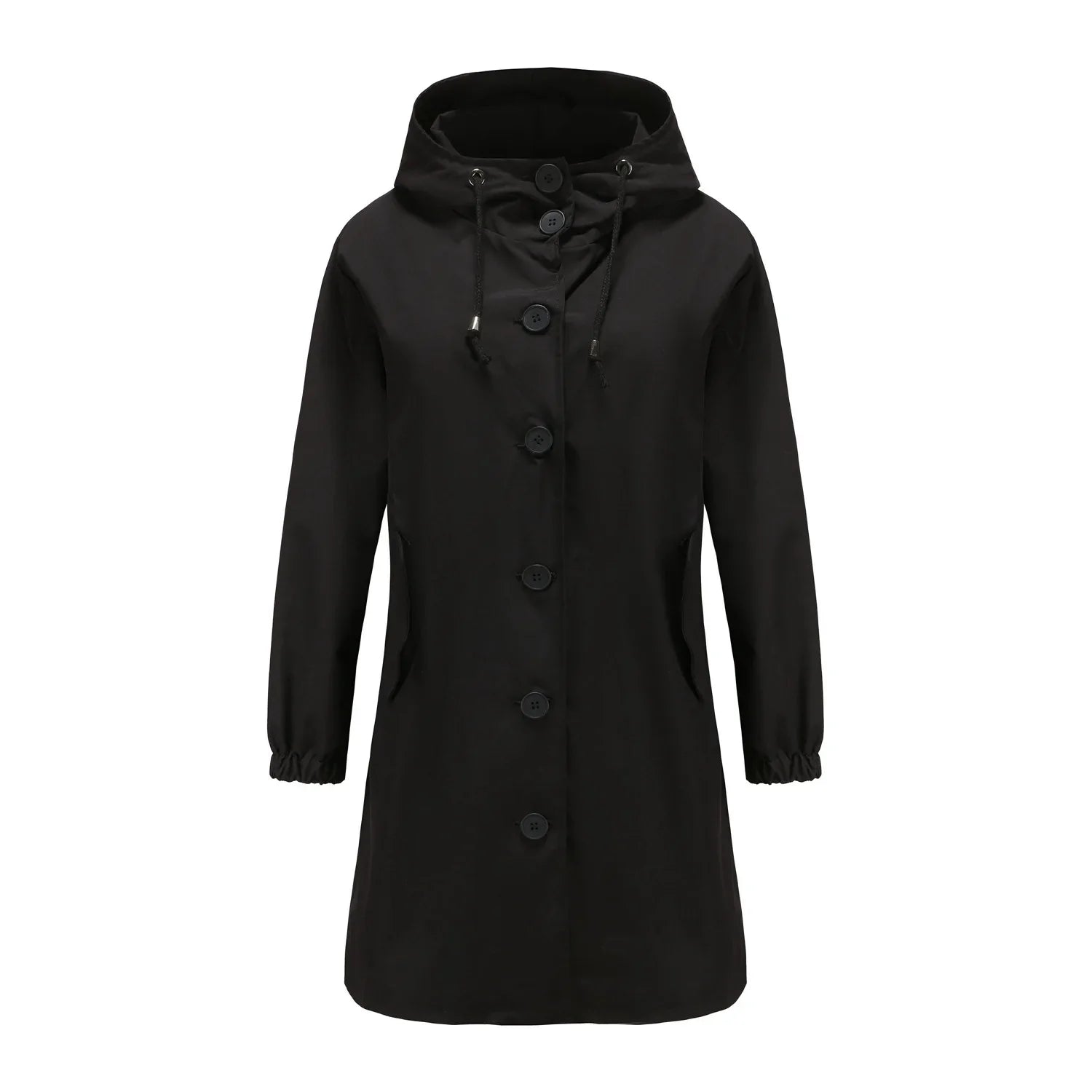 Anabella – Windproof Trench Coat with Hood for Women
