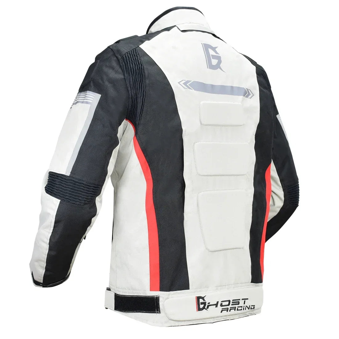 Men's Protective Motorcycle Jacket With A Wind-resistant Design And Removable Lining – Racing Jacket For Motorcycling, Driving, And Outdoor Use