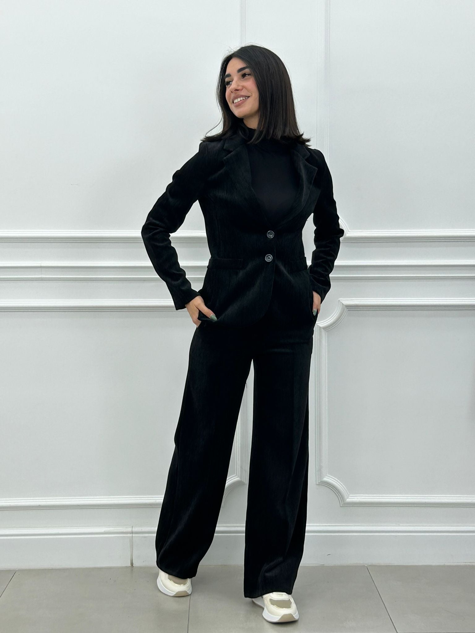 Nencia - Velvet Charm Co-ord