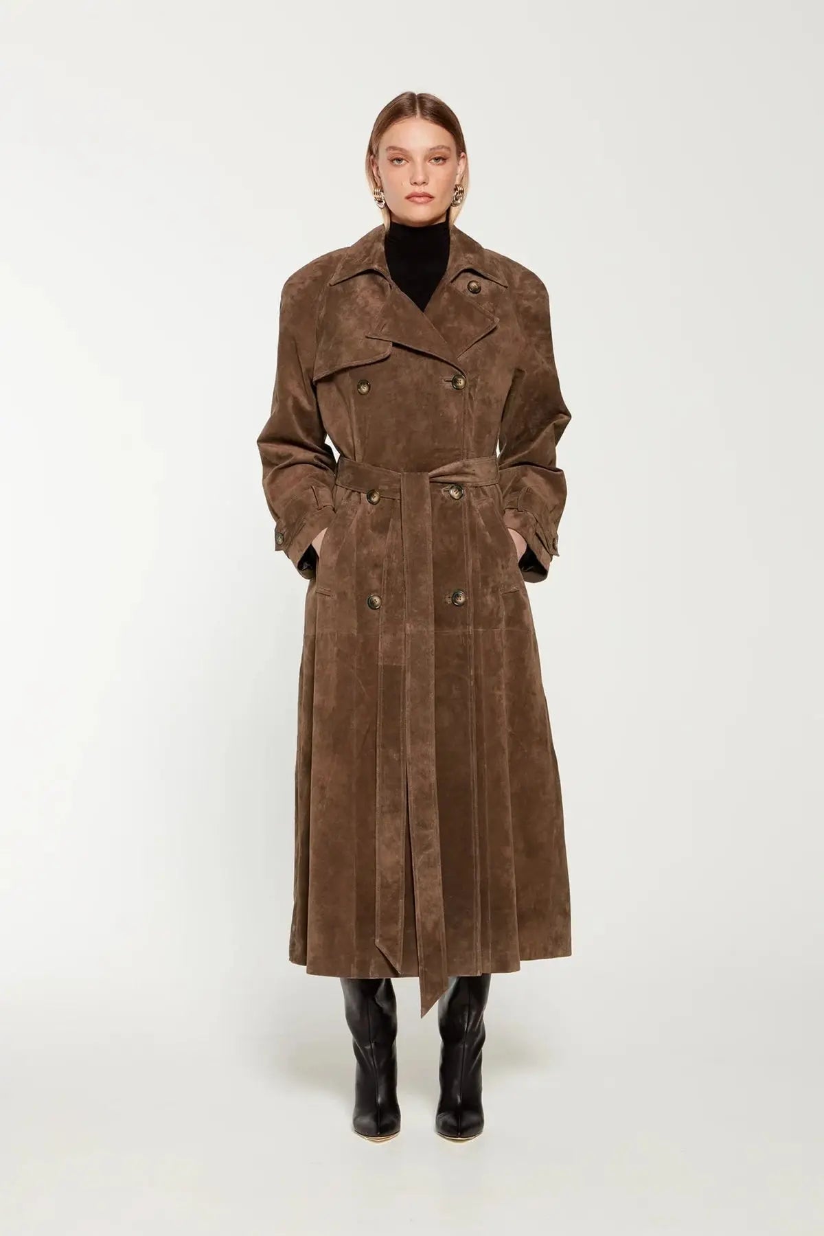 Nadia - Elegant Women's Trench Coat in Modern Style