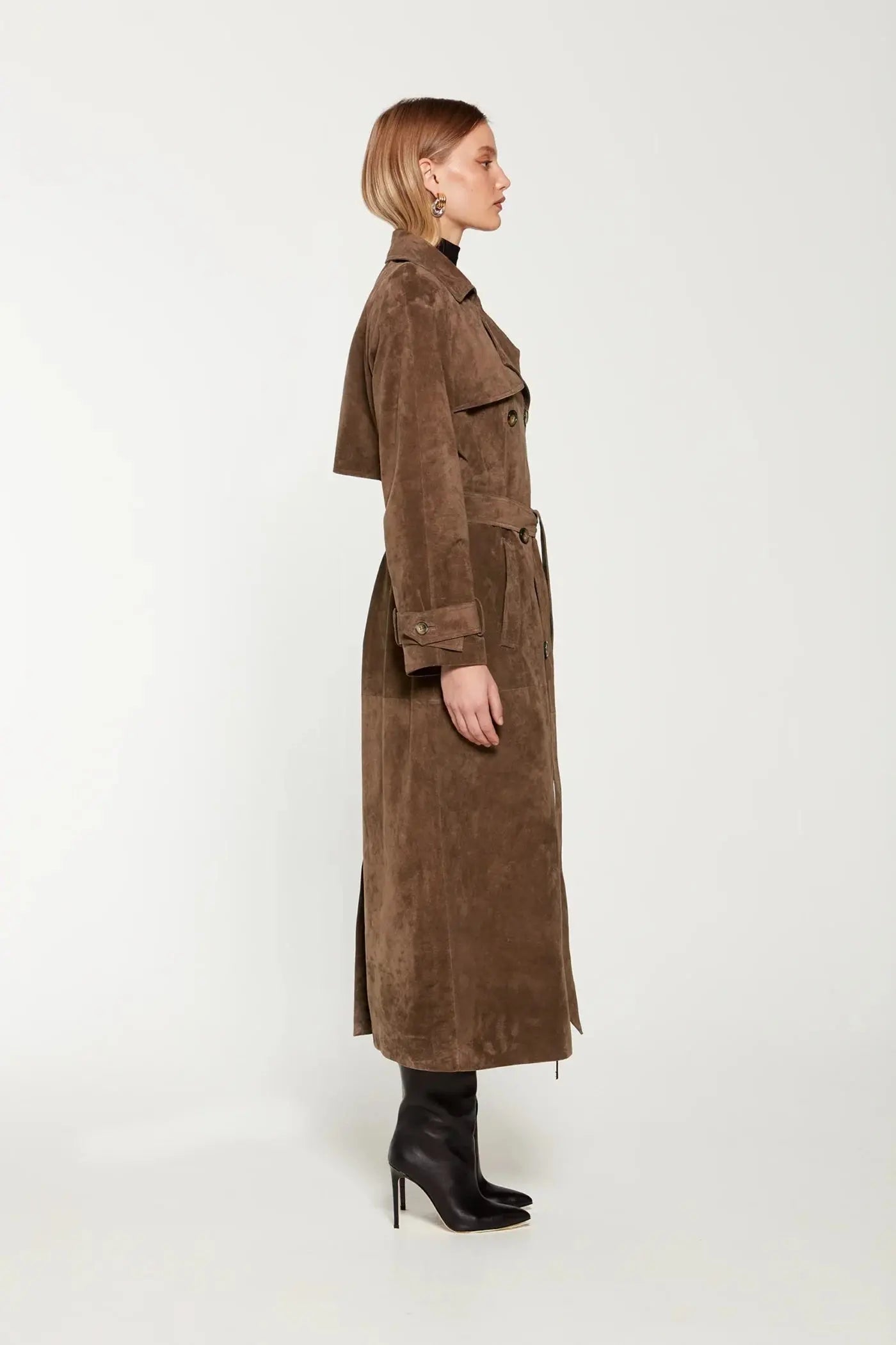 Nadia - Elegant Women's Trench Coat in Modern Style
