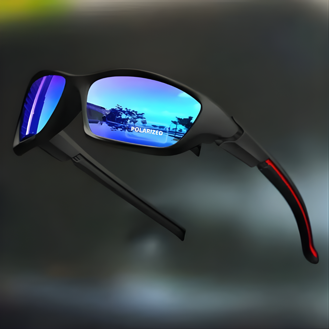 Men's Polarized Wraparound Sports Sunglasses - Uv400 Outdoor Eyewear For Active Use