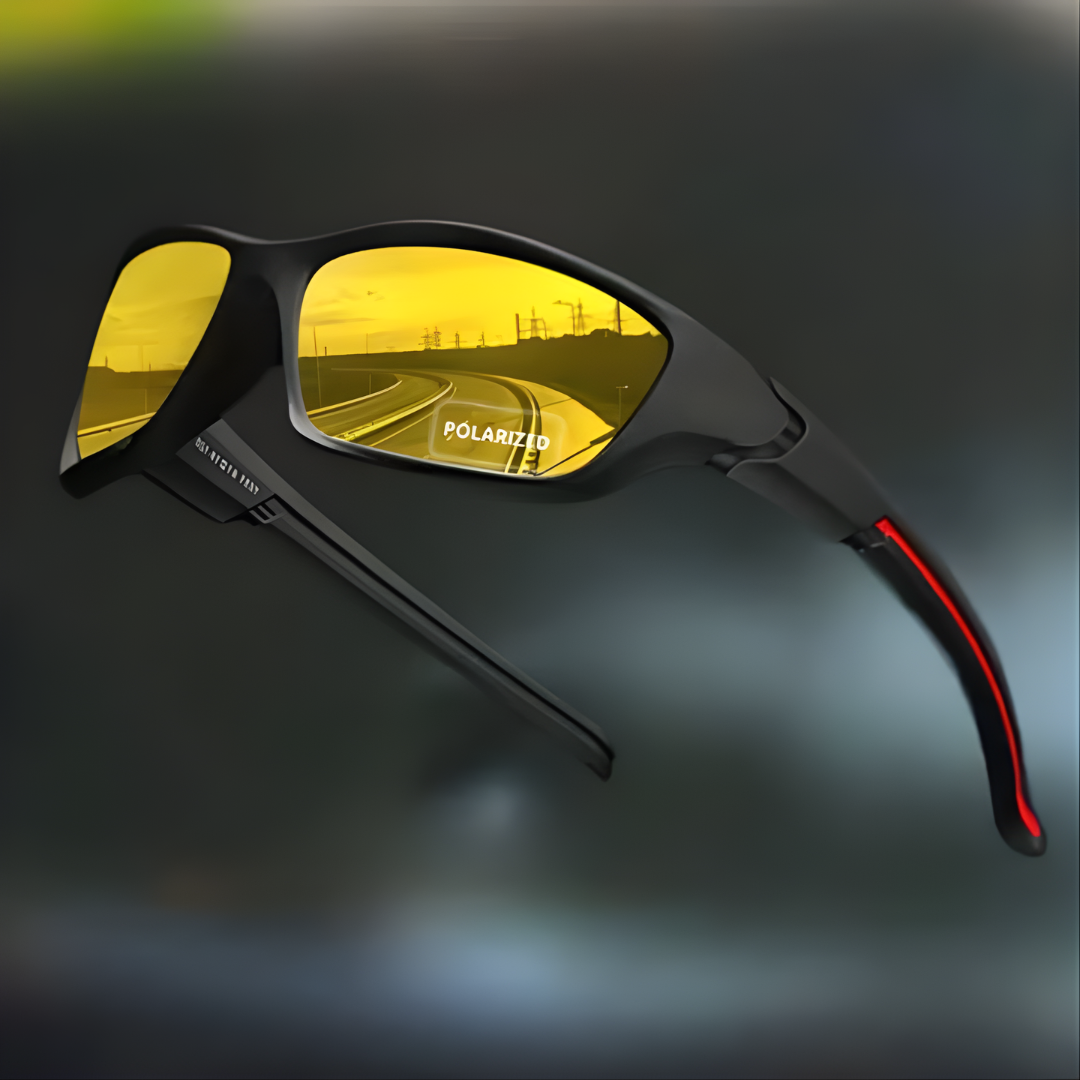 Men's Polarized Wraparound Sports Sunglasses - Uv400 Outdoor Eyewear For Active Use
