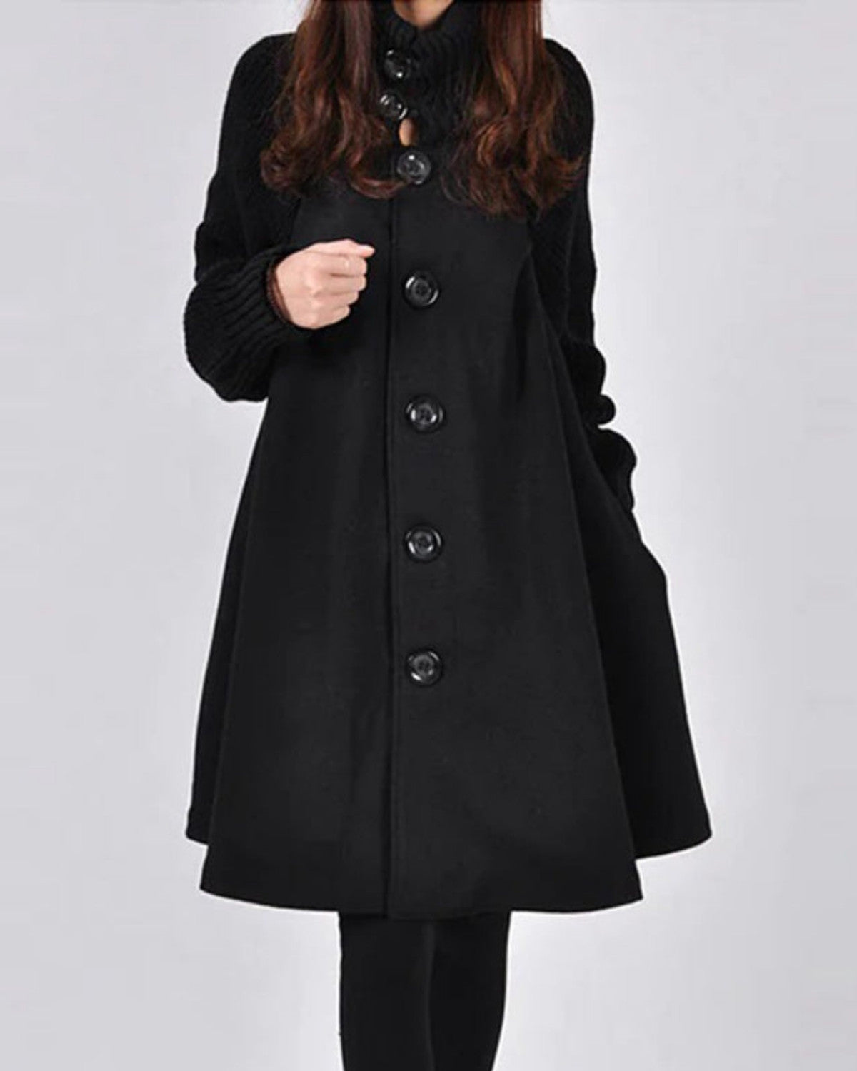 Margherita - Long Winter Coat for Women Classic Design
