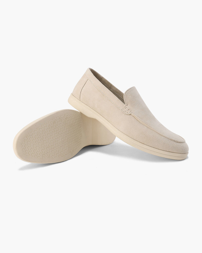 Men's Suede Loafers - Slip-on Casual Shoes For Comfortable Everyday Smart Casual Wear