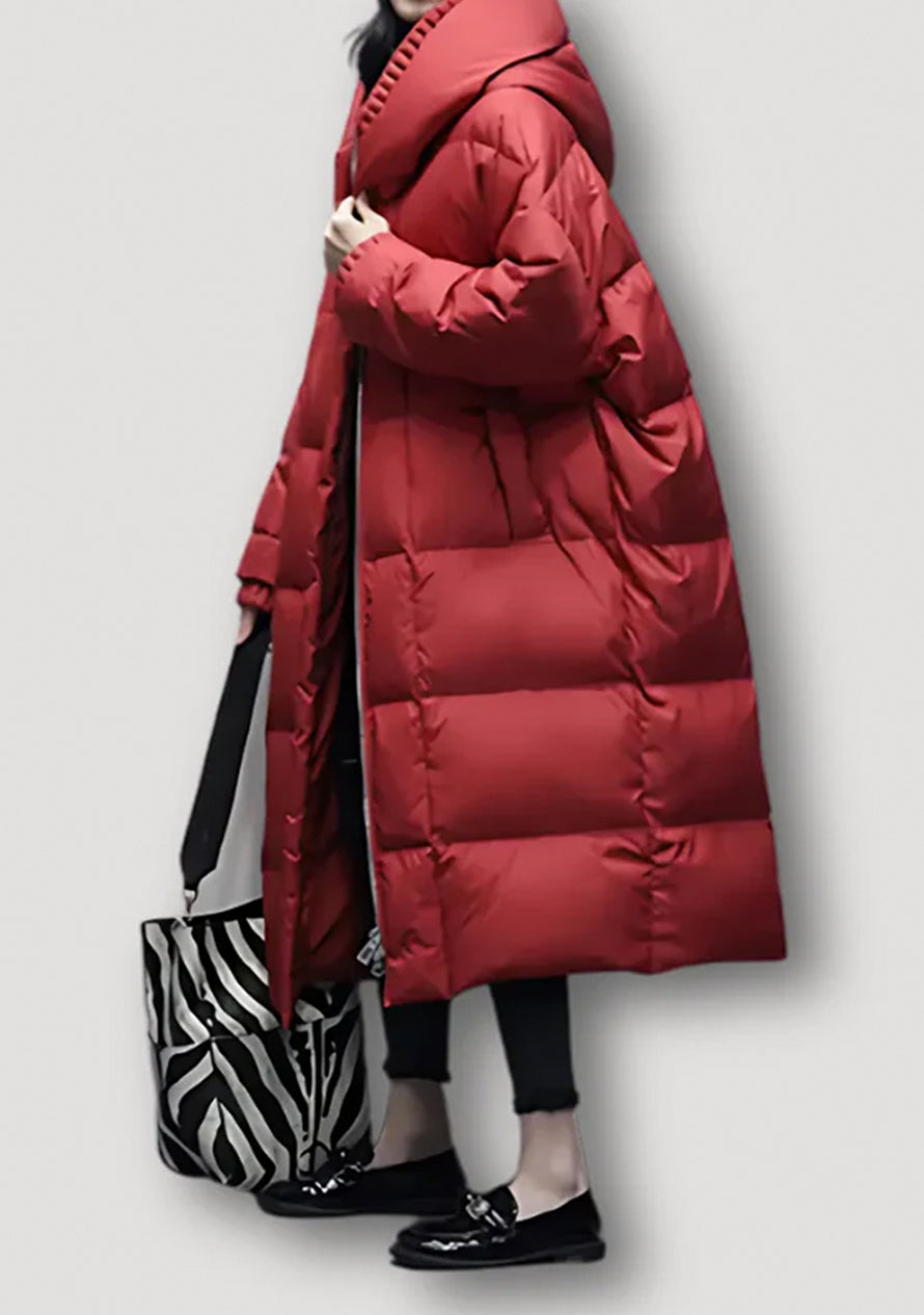 Emanuela - Elegant Long Women's Down Jacket