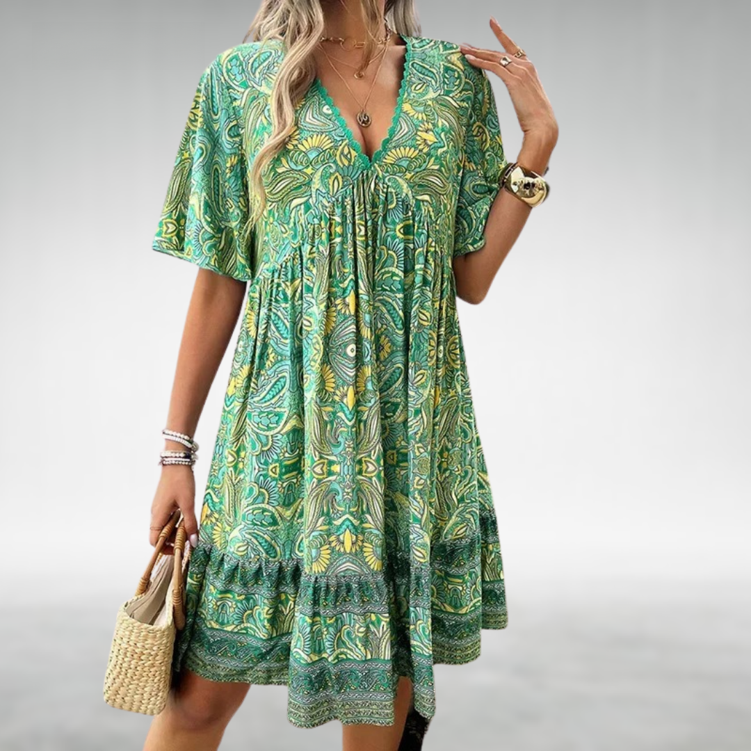 Sienna | Women Lightweight Boho Summer Mini Dress