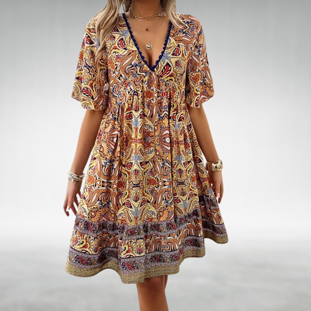 Sienna | Women Lightweight Boho Summer Mini Dress