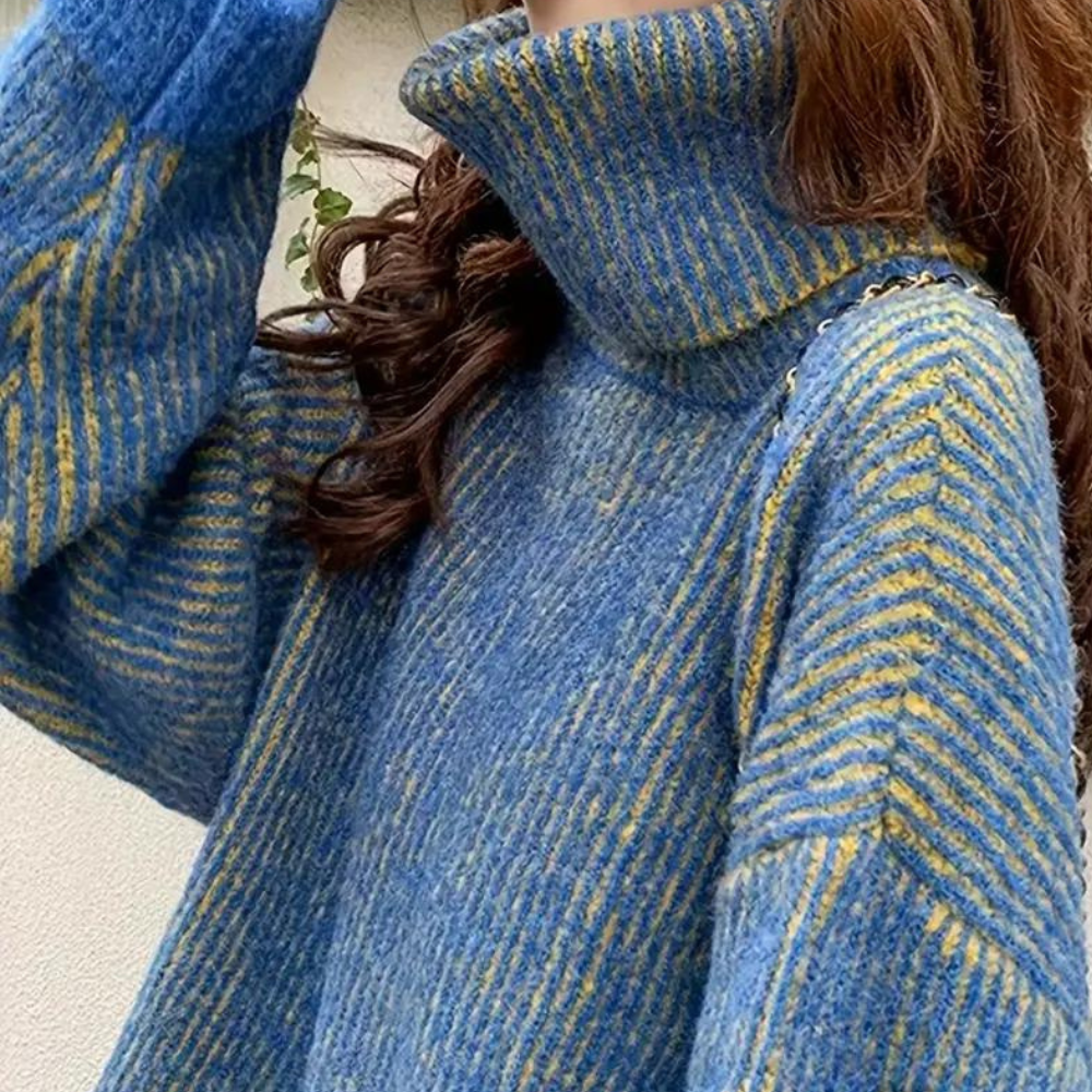 Tanya – Trendy Turtleneck Sweater for Women