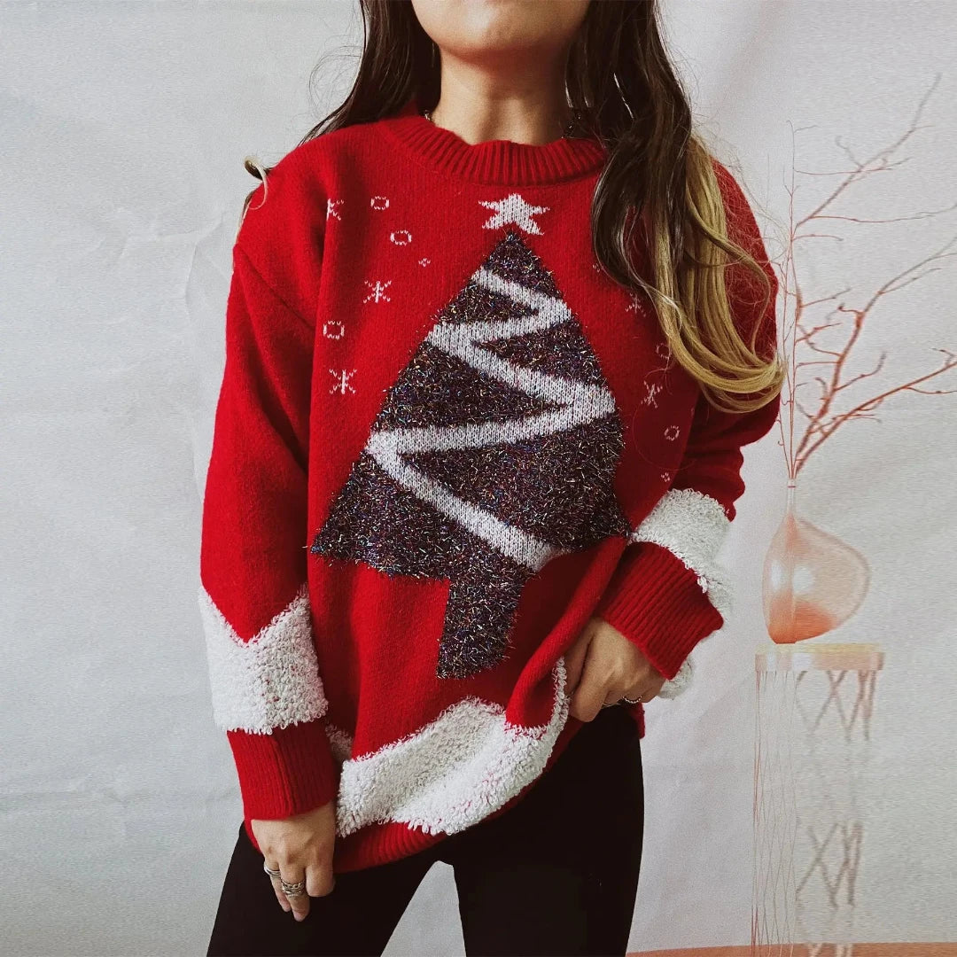 Penelope – Women's Knitted Christmas Jumper with a Cosy Look
