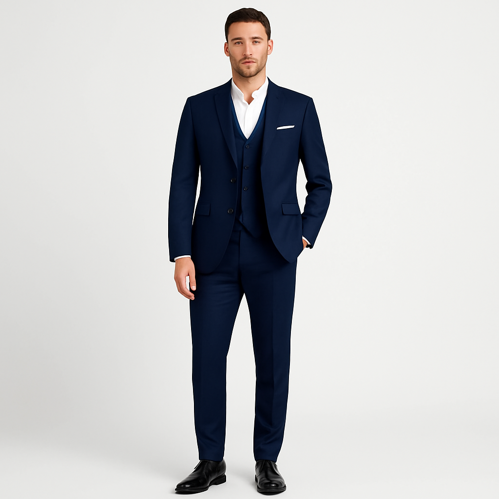 Oliver | Men Three Piece Tailored Suit Set