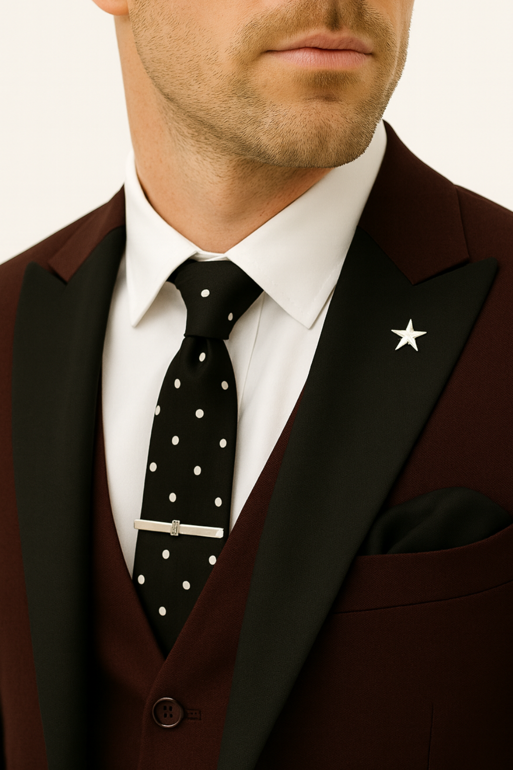Victor | Men Formal Three Piece Suit Ensemble