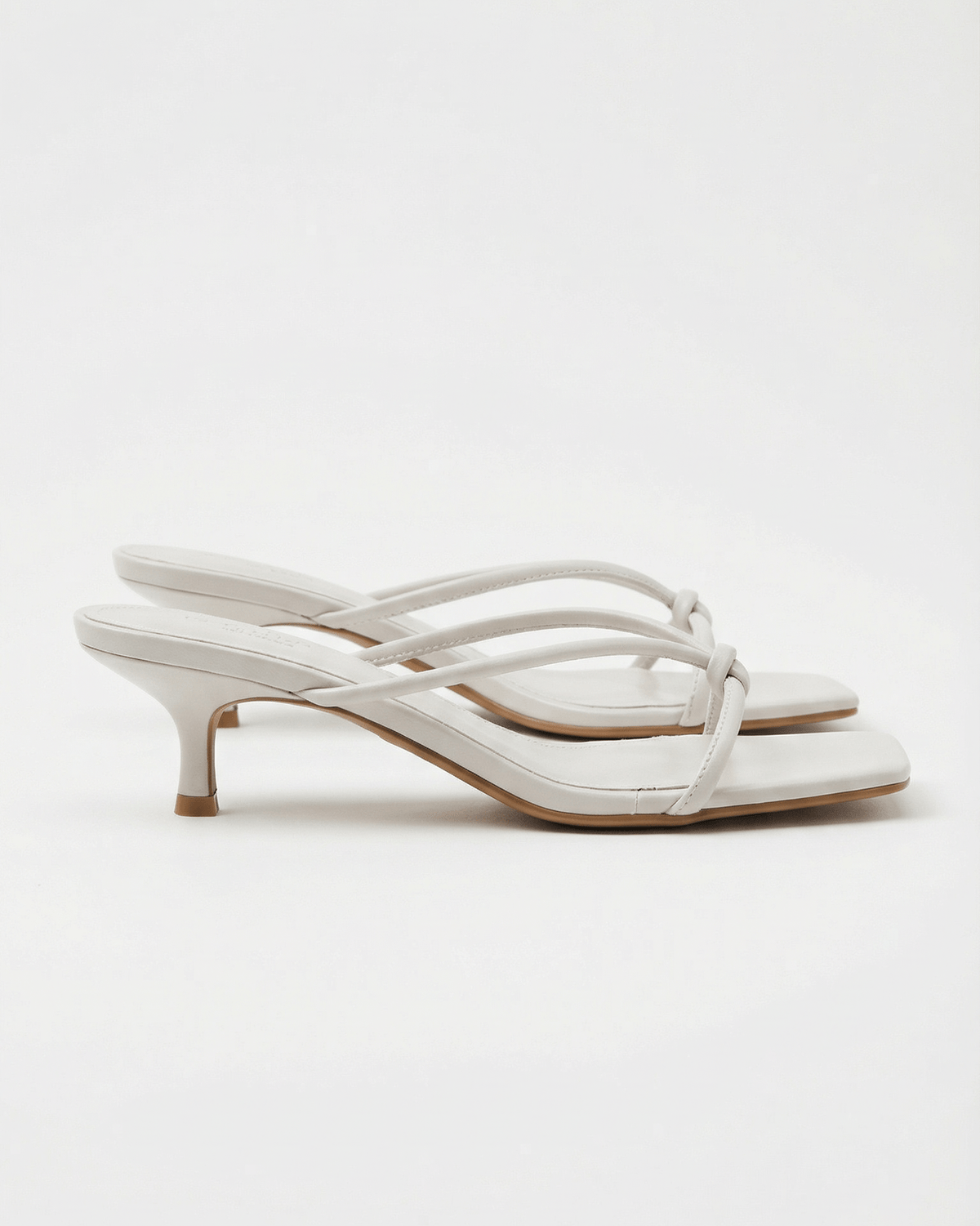 Women's Mule Sandals With A Bow Detail And Square Toe – Slip-on Sandals With A Kitten Heel For Parties, Evening Wear, And Elegant Occasions