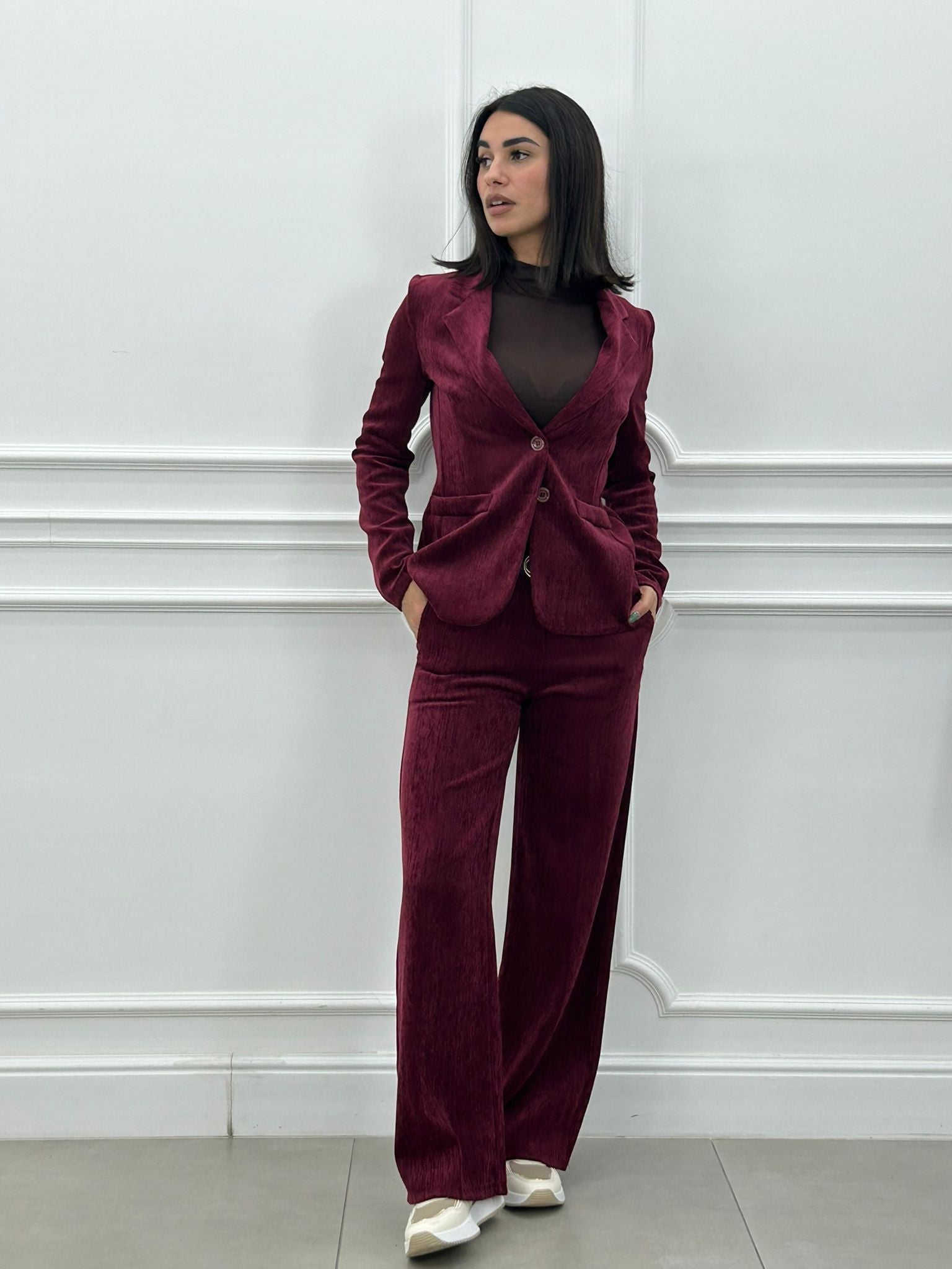 Nencia - Velvet Charm Co-ord