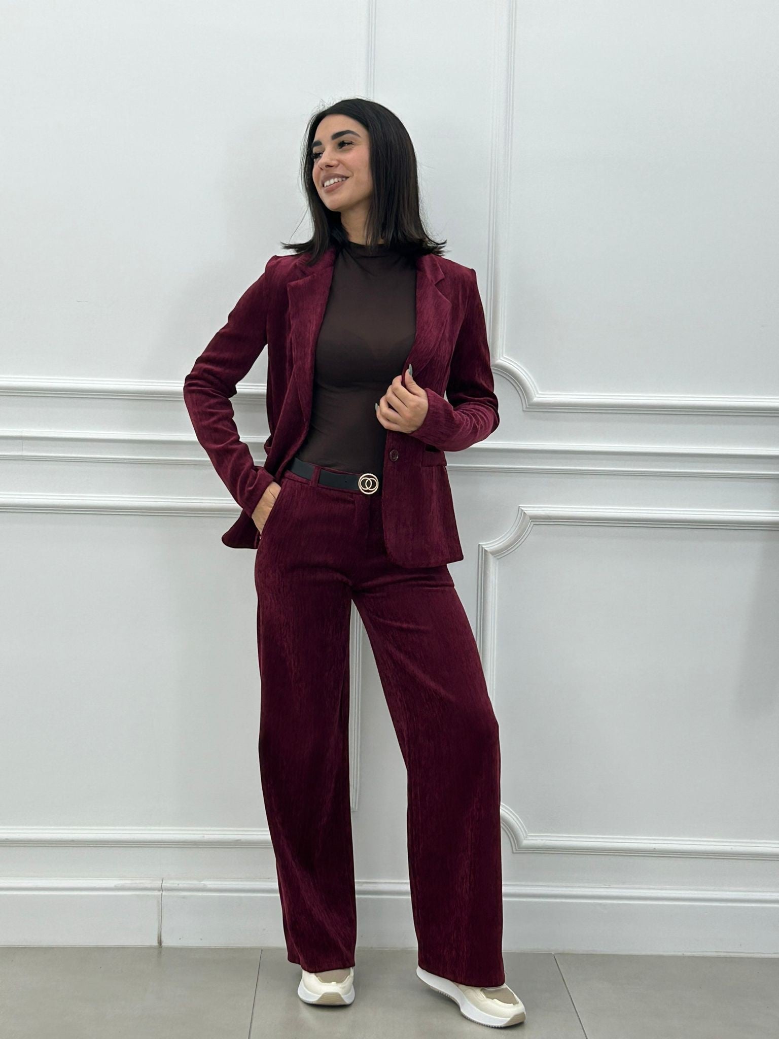 Nencia - Velvet Charm Co-ord