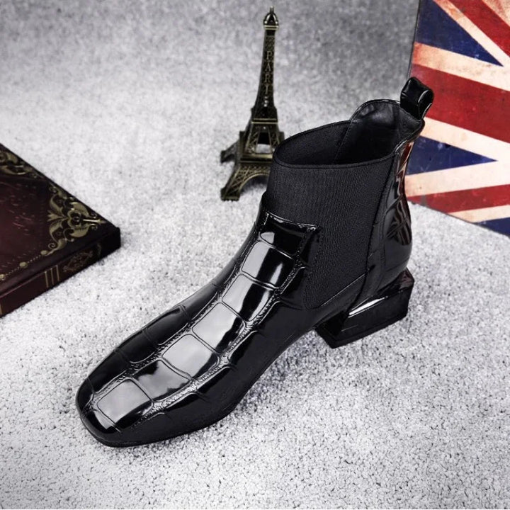 Women's Comfortable Leather Boots – Durable And Supportive Everyday Shoes For Fall, Winter, Leisure, And Casual Styles