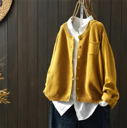 Noemi - Elegant and Versatile Soft Knit Cardigan