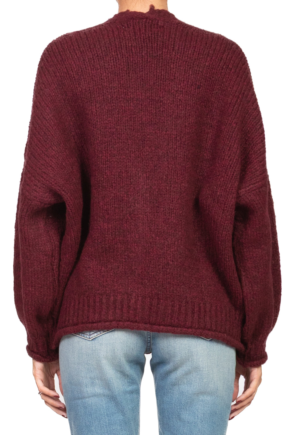 Patrizia - Balloon Sleeve Oversized Cardigan