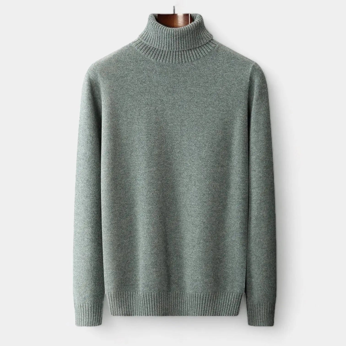 Men's Merino Wool Turtleneck Sweater – An Elegant And Warm Winter Sweater For The Office, Everyday Wear, And Smart-casual Style