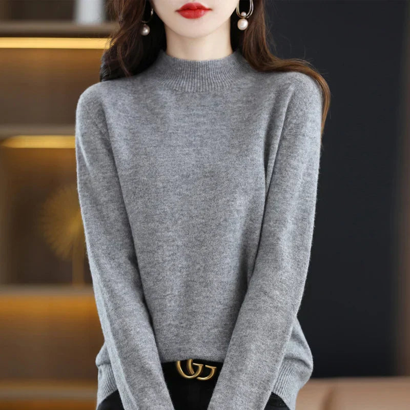 Belinda - Elegant Women's Sweater with a Soft Line