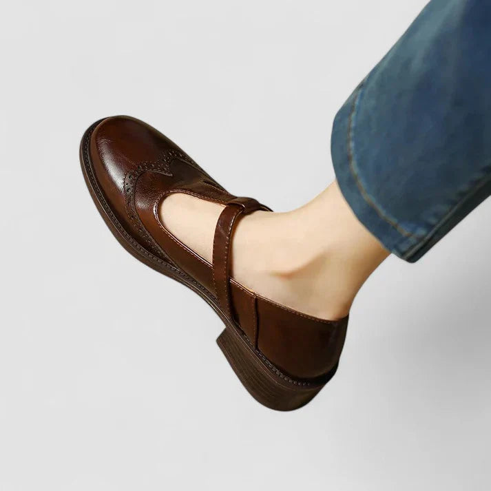 Women's Mary Jane Shoes With Buckle Straps – Classic Shoes For The Office, Everyday Wear, And Smart Casual Style