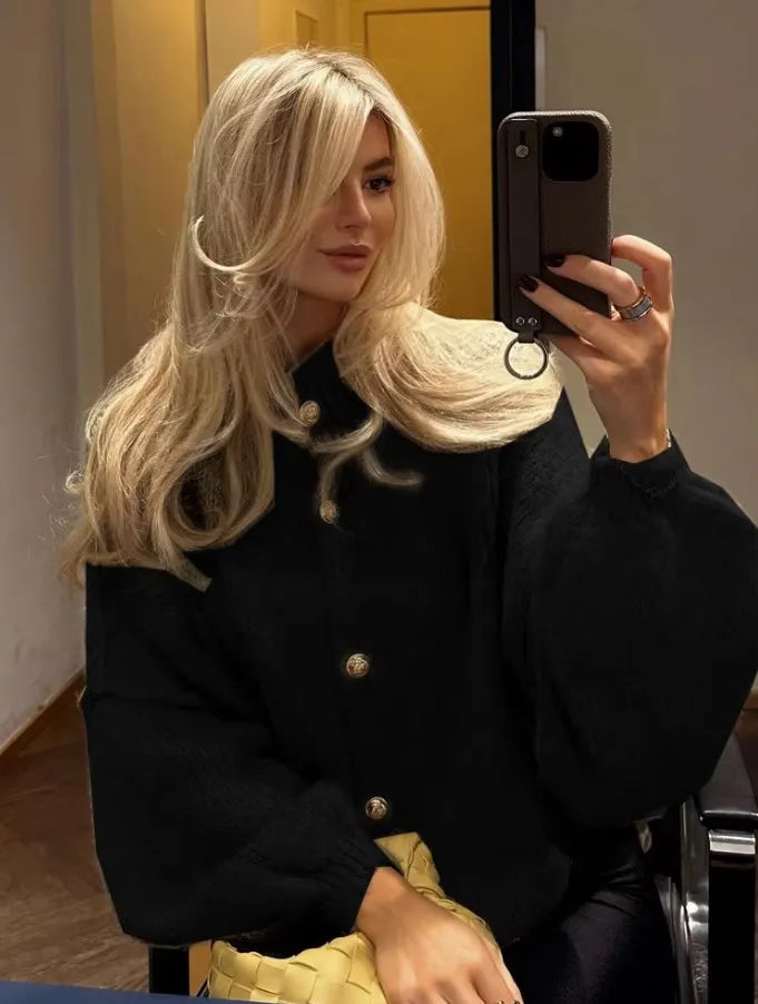 Violetta – Elegant Oversized Cardigan for Women