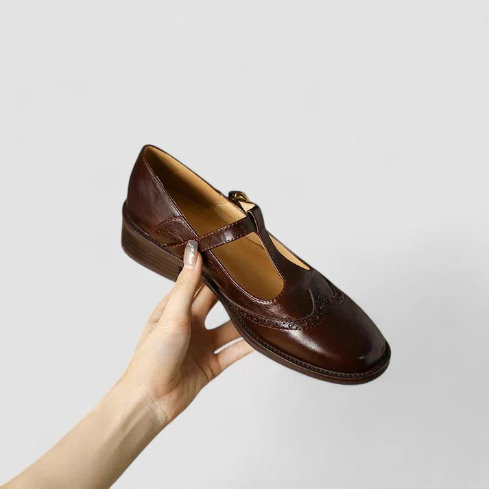 Women's Mary Jane Shoes With Buckle Straps – Classic Shoes For The Office, Everyday Wear, And Smart Casual Style