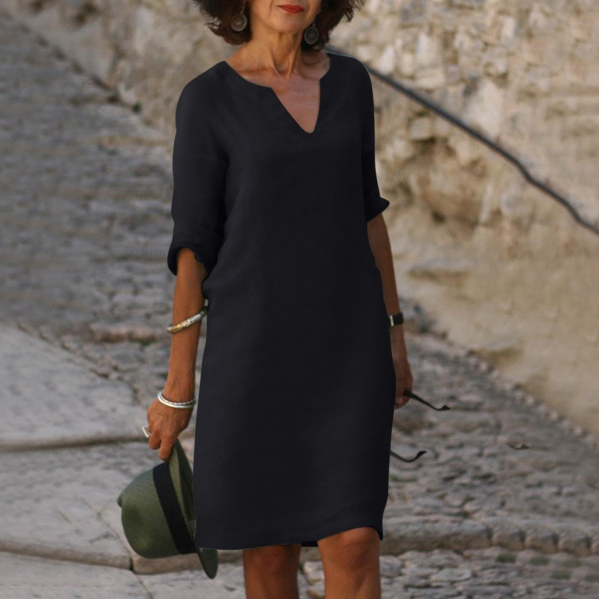 Women's Lightweight Summer Dress – An Elegant And Comfortable Dress For Everyday Wear, Vacations, And Relaxed Summer Days