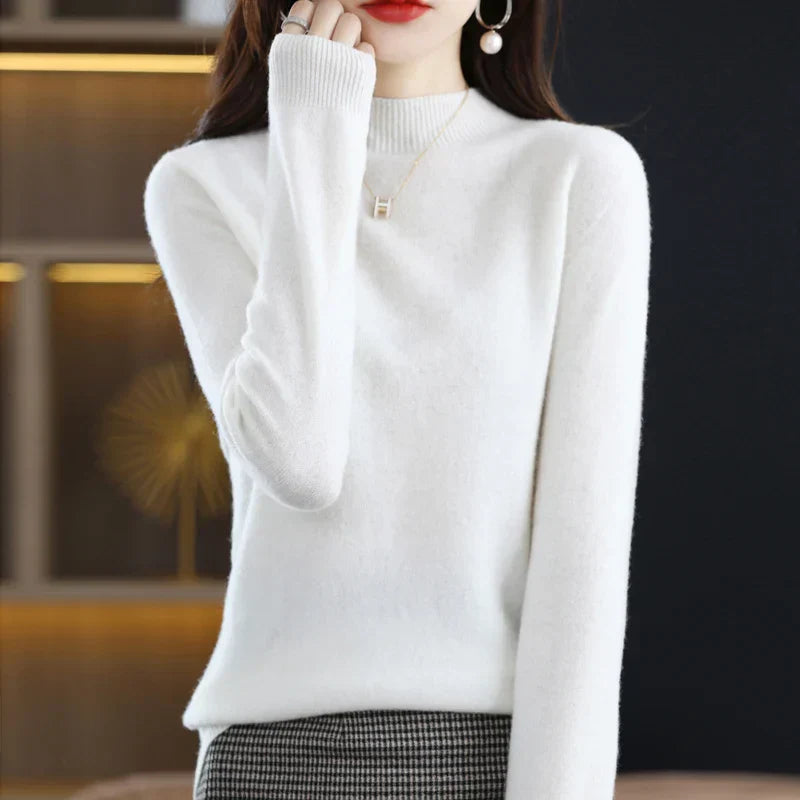 Belinda - Elegant Women's Sweater with a Soft Line