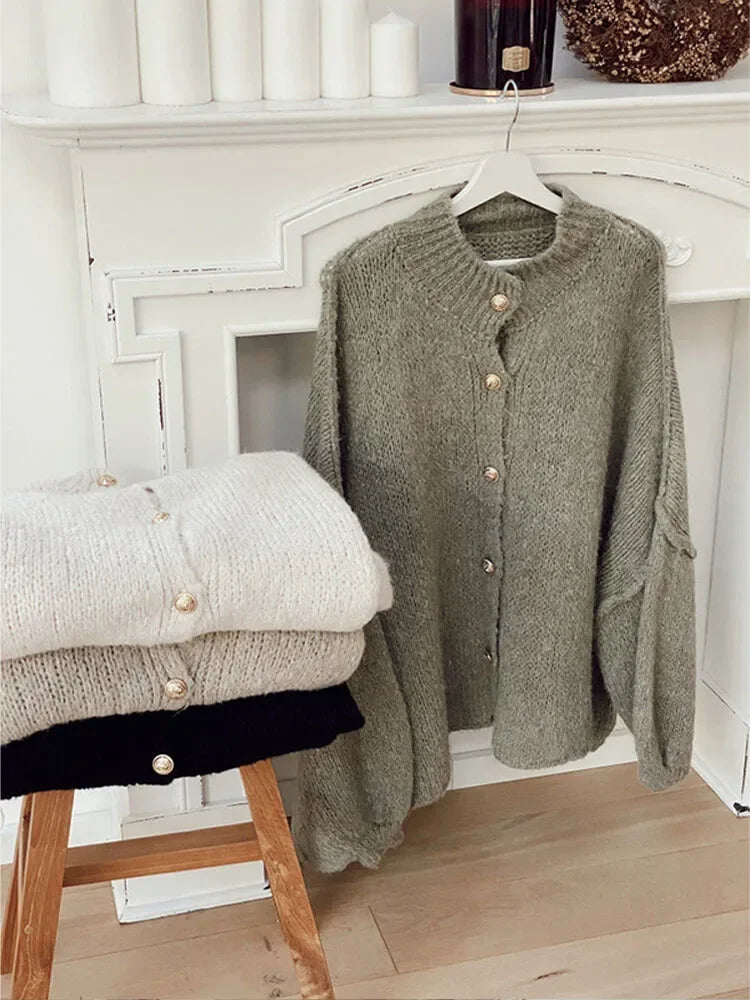 Violetta – Elegant Oversized Cardigan for Women