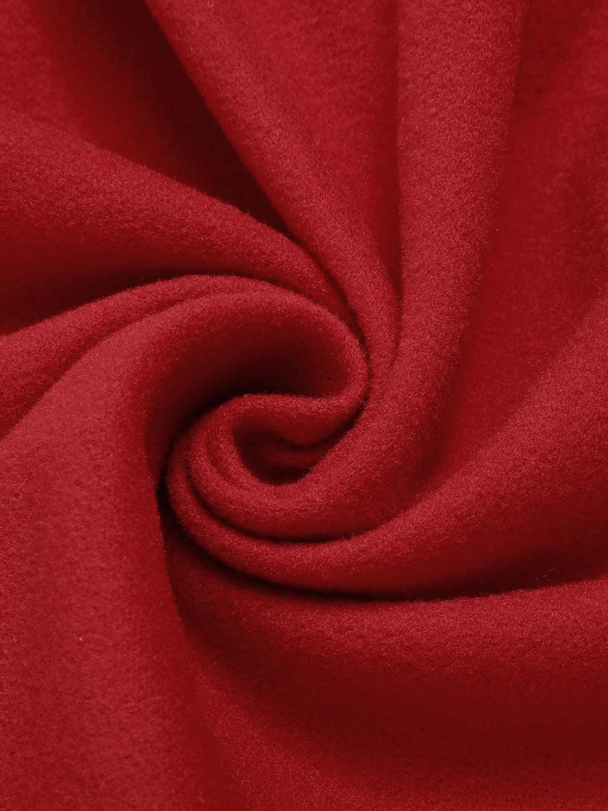 Eva - Slim monochrome coat with elegant lapels