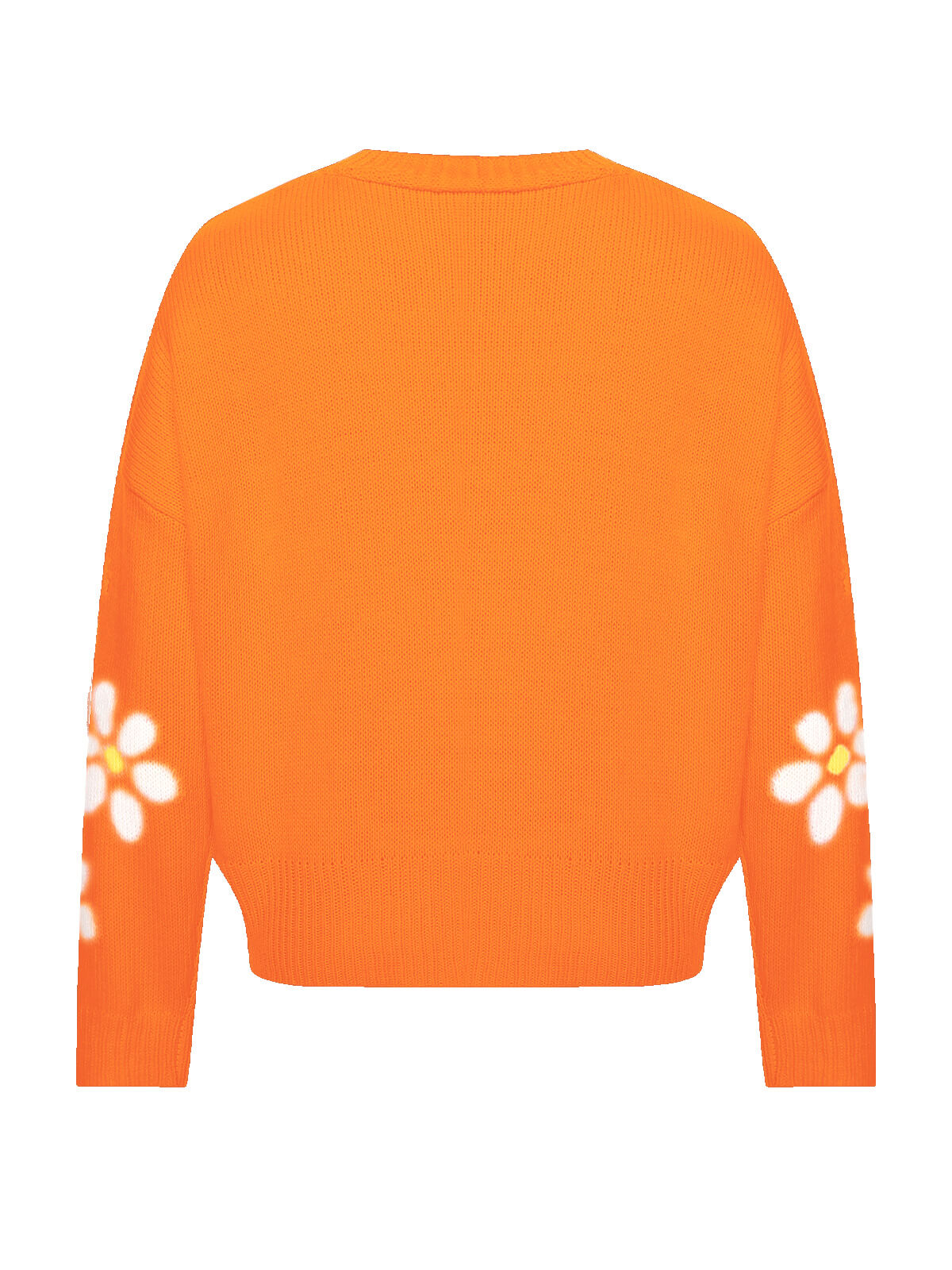 Eralda - Jacquard Knit Cardigan with Flowers